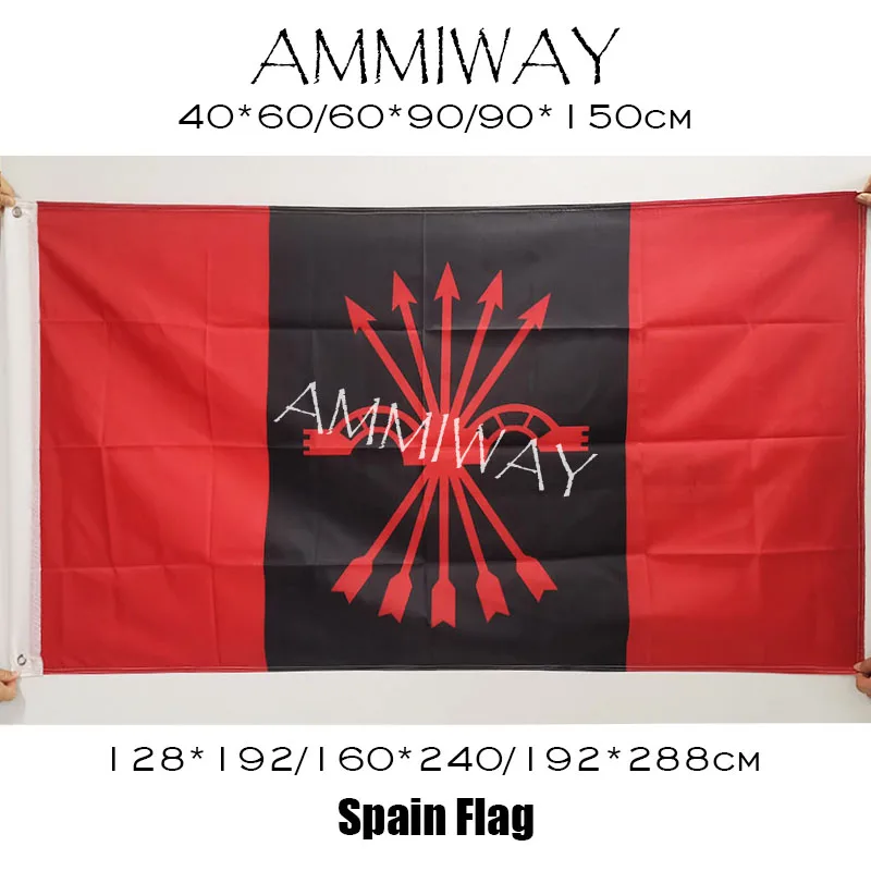 Флаг Испании Каталонии Севилья эсталада блава ЛГБТ радужные цвета шаблон FE JONS