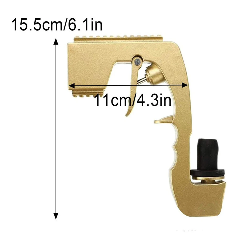 

Champagne Wine Ejector Dispenser Bubbly Blaster Champagne Bottle Squirt Gun Summer Party Bottle Stopper Alcohol Gold Gun Spray