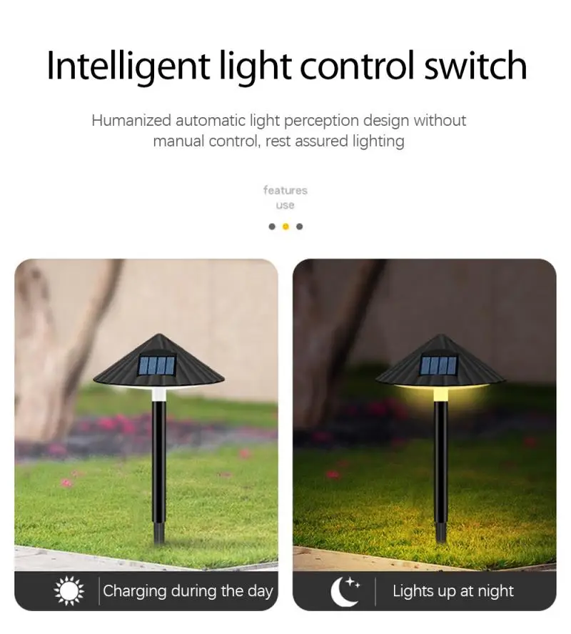 

Solar Light Solar Garden Light Solar Pathway Landscape Light Outdoor Waterproof Solar Lawn Lamp For Home Yard Patio Driveway