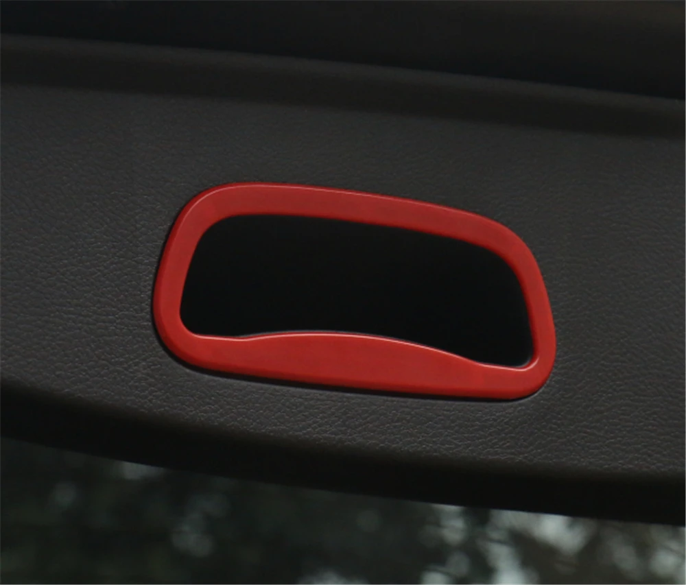 

Алюминиевая Декоративная ручка для задней двери интерьера, кольцевая Накладка для Jeep Compass 2017 +, стильная наклейка на автомобиль, автомобильн...