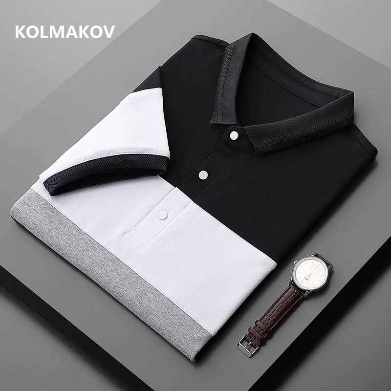 

2022 new arrival summer high quality men Polo Shirts men, Men's Short Sleeve Casual Male Polo shirt men size M-4XL CY035