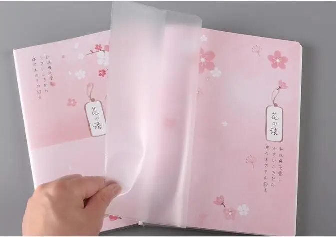 16k Резиновый рукав Книга ПВХ конверт для ноутбука креативный простой ноутбук