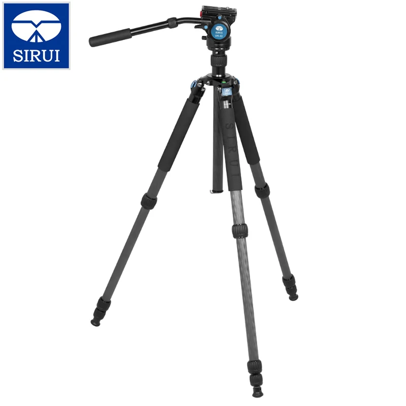 Штатив SiRui R2214X + VH10 профессиональный Трипод из углеродного волокна для цифровой
