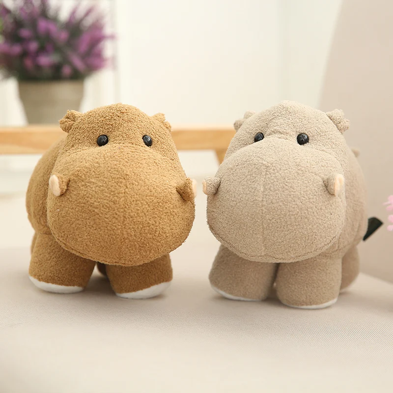 Плюшевая игрушка-Бегемот милые большие уши слон куклы игрушки для детей
