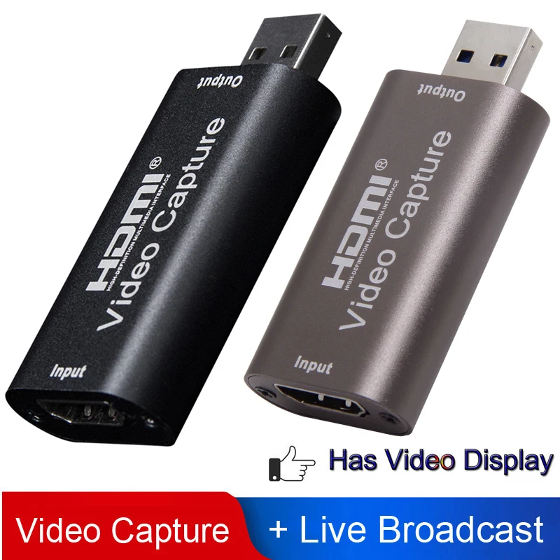 Edityfo Карта видеозахвата USB 2 0 HDMI видео Захват коробка для PS4 игры DVD видеокамера