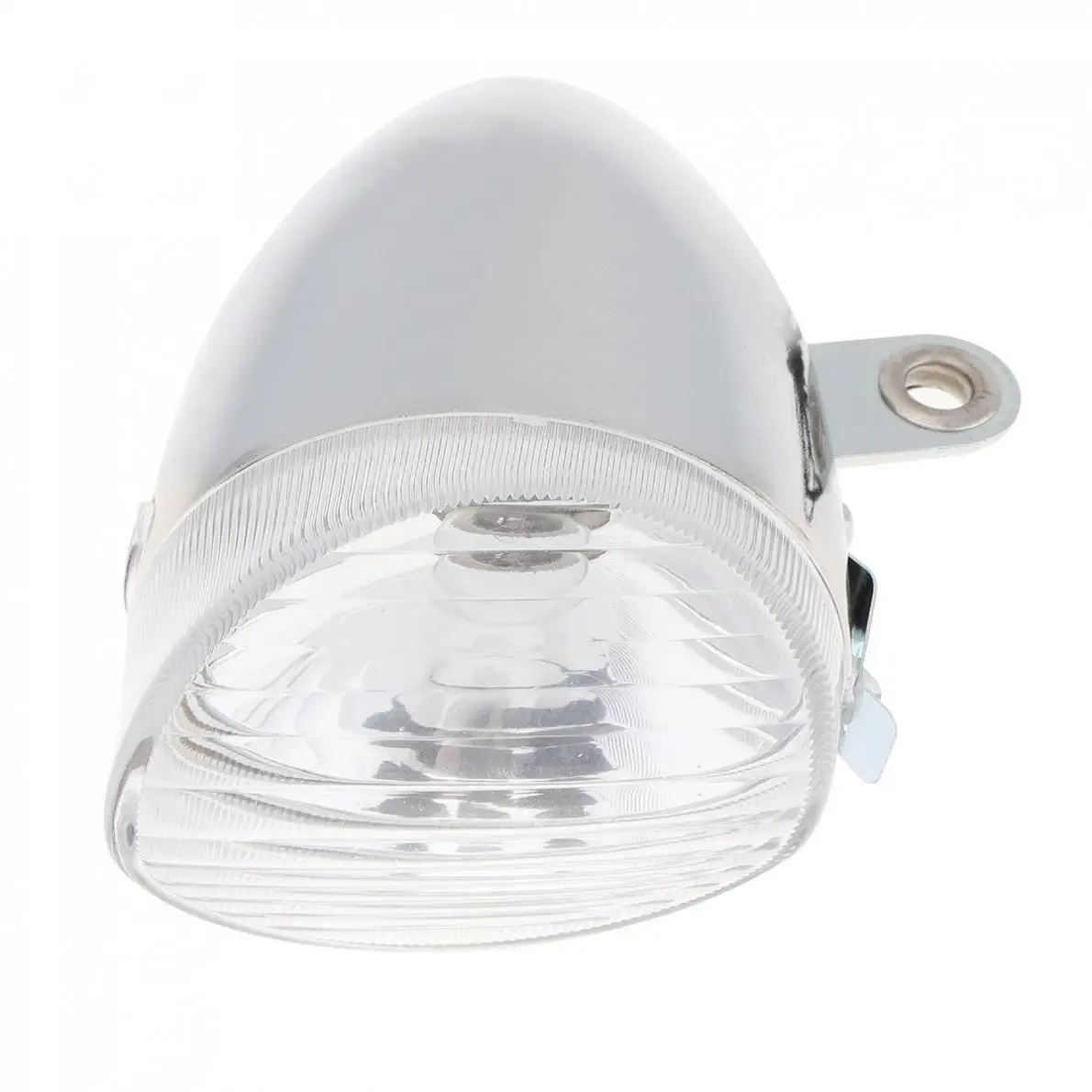 Серебристый велосипедный светильник 6 В 3 Вт светодиодный самоходный передний