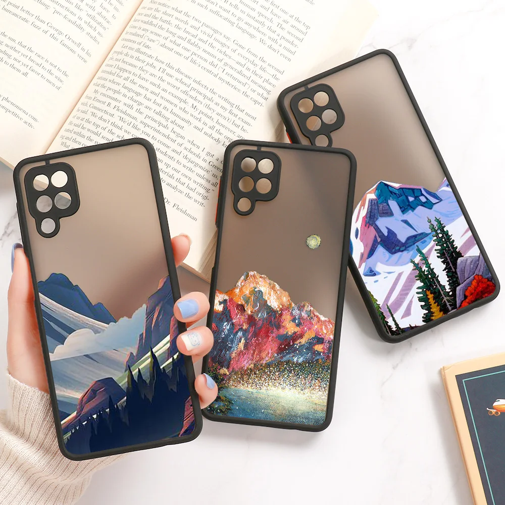 scenery matte funda for tecno camon 12 11 pro case shockproof cover for tecno spark 6 4 air 3 go 2020 bumper ke7 kc8 cc6 ke5 kb8 free global shipping
