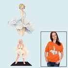 Знаменитая красота Мэрилин Монро, термочувствительные патчи, термонаклейки, термотрансферные ПВХ Патчи для одежды, футболки своими руками