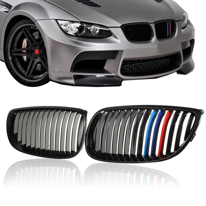 Автомобильные защитные решетки переднего бампера для Bmw E92 E93 3 серии Coupe M3 2010 2011 2012