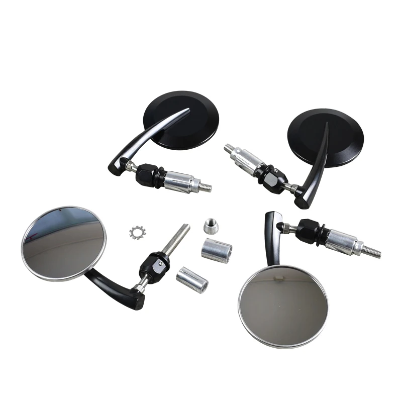 Универсальное винтажное мотоциклетное зеркало заднего вида с чпу из