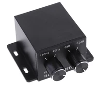 car home audio amplifier subwoofer bass rca level remote volume control