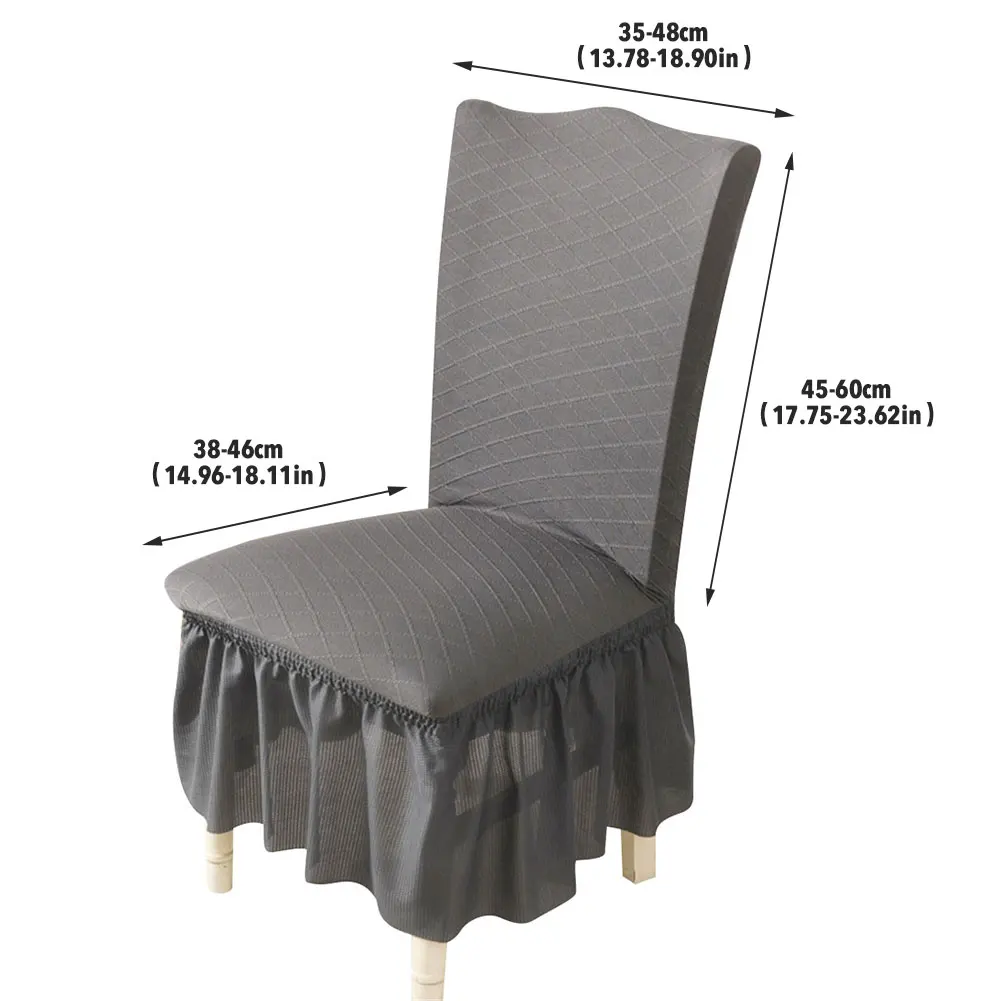 

Stretch Machine Washable Chair Cover Elastic Chair Slipcover Furniture Protector For Hotel Dining Room Home Decoration