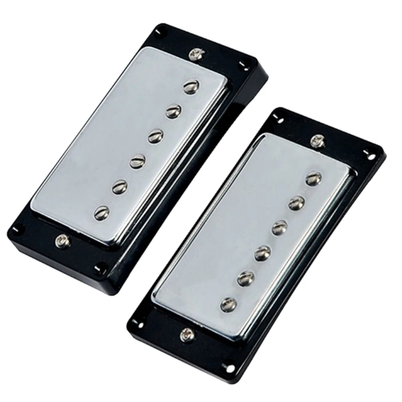 

Double Coil Pickups Neck and Bridge Compatible with LP Style Electric Guitar for Guitar Parts Replacement Set