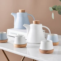 ceramic tea set gift box set household porcelain teapot tea cup european style afternoon tea one cup four cups give gifts