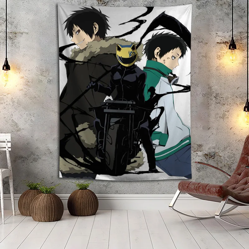 

DURARARA Wall Hanging Tapestry Home Party Decorative Tapestries Photo Background Cloth Table Cloth Wall Tapestry