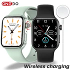 Смарт-часы Onedo IWO, серия 7, сенсорный экран, Беспроводная зарядка, Bluetooth, звонки, мужские и женские спортивные часы Pk Hw22 W37