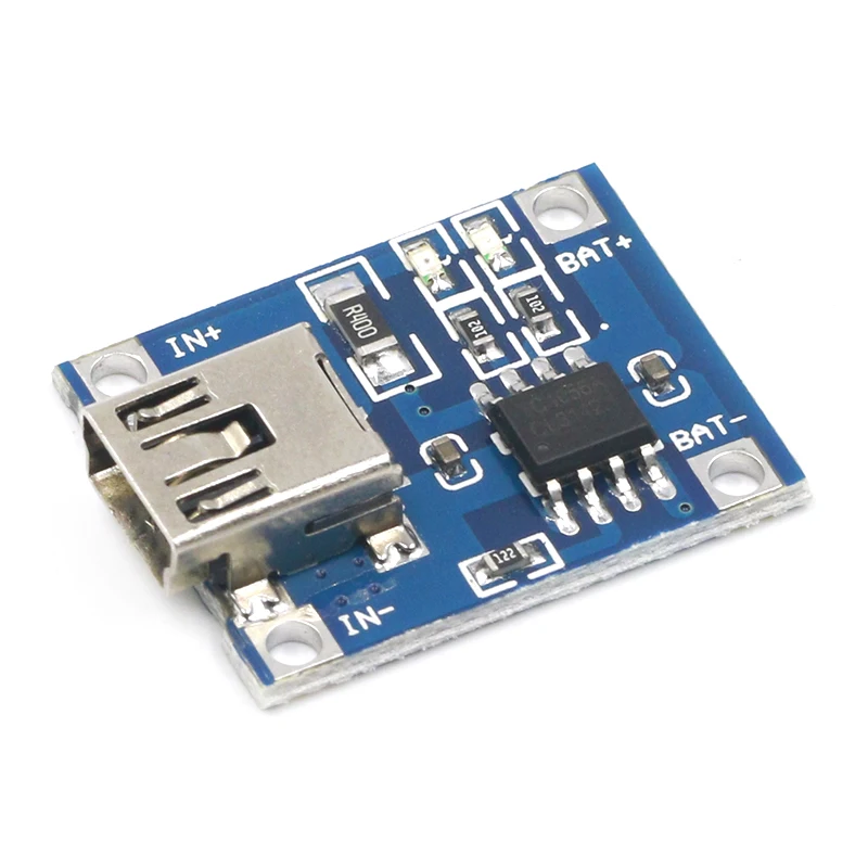 Зарядная плата TP4056 1A Lipo для аккумулятора модуль зарядного устройства литиевая