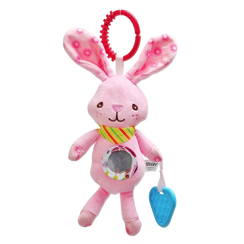 TOY201-2 Игрушки для коляски плюшевые животные подвеска у кровати детские игрушки 0-12 месяцев детские мягкие погремушки шейкер Развивающие игрушки для коляски для новорожденных - Цвет: TOY201-2