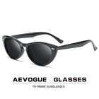 Солнцезащитные очки женские AEVOGUE, кошачий глаз, поляризационные, винтажные, UV400, AE0839
