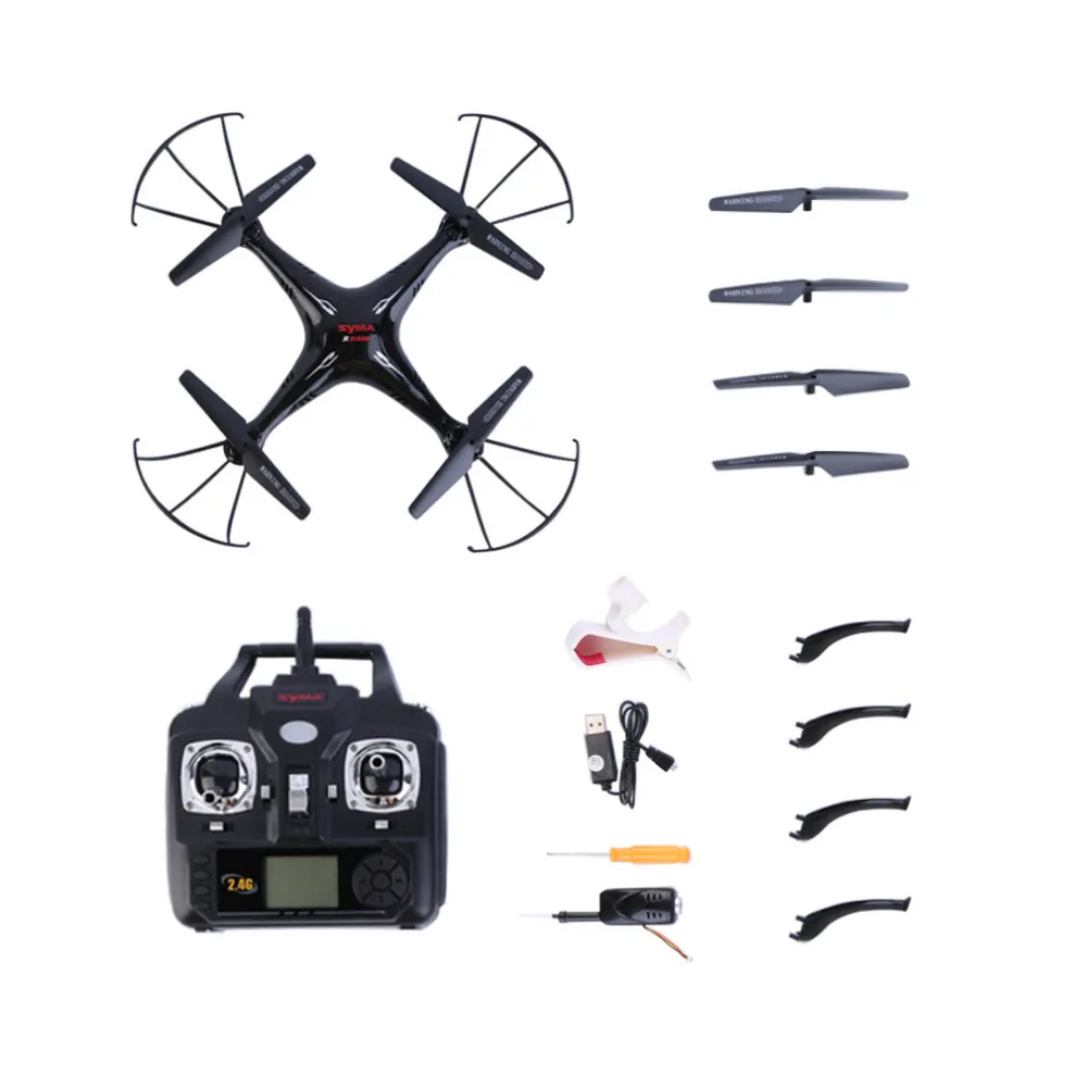 Syma X5SW 2 4 ГГц 4CH 6Axis Gyro RC Квадрокоптер с HD Wi Fi селфи Камера мини Дрон НЛО Классический