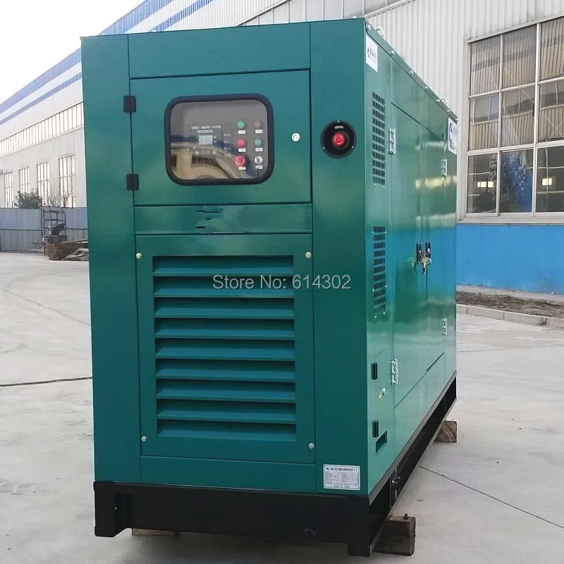 100kw/125kva дизельный генератор Cummins/дизельный с 6BTA5. 9-G2 двигатель Cummins и бесщеточный