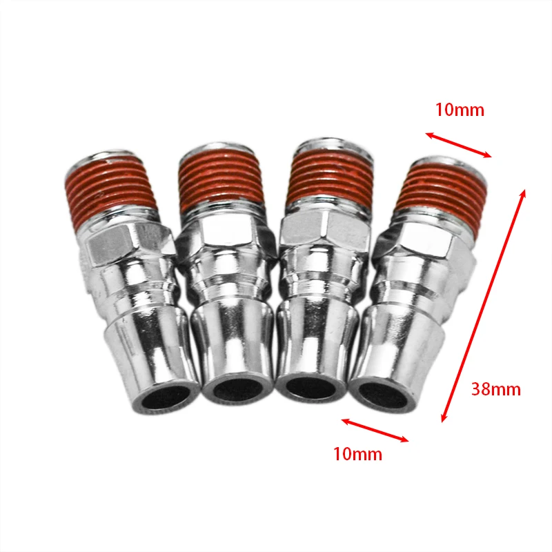 10 шт./компл. 1/4 дюйма стандарт BSP соединительный элемент для воздушного шланга