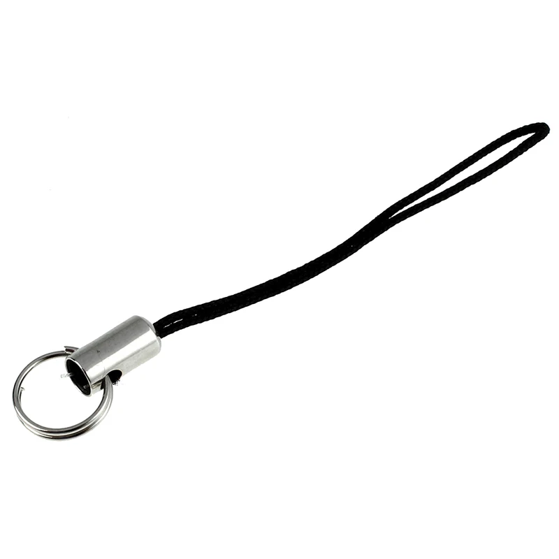 10 шт Ремешок для мобильного телефона с черным/серебристым тонным разрезным