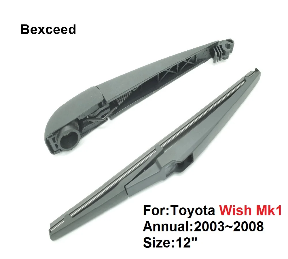 

Rear Wiper Blade For Toyota Wish Mk1 12"/305mm Bexceed of Window Windshield Windscreen 2003 2004 2005 2006 2007 2008
