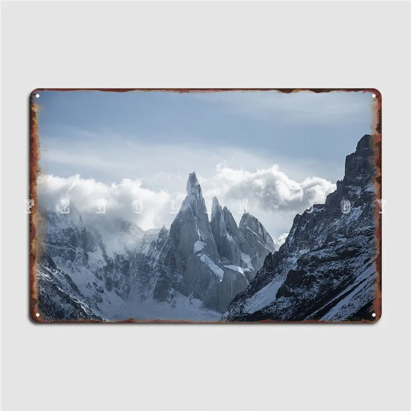 

Замороженный горный металлический знак, кинотеатр, гараж, кинотеатр, печатный Настенный декор, жестяной знак, плакат