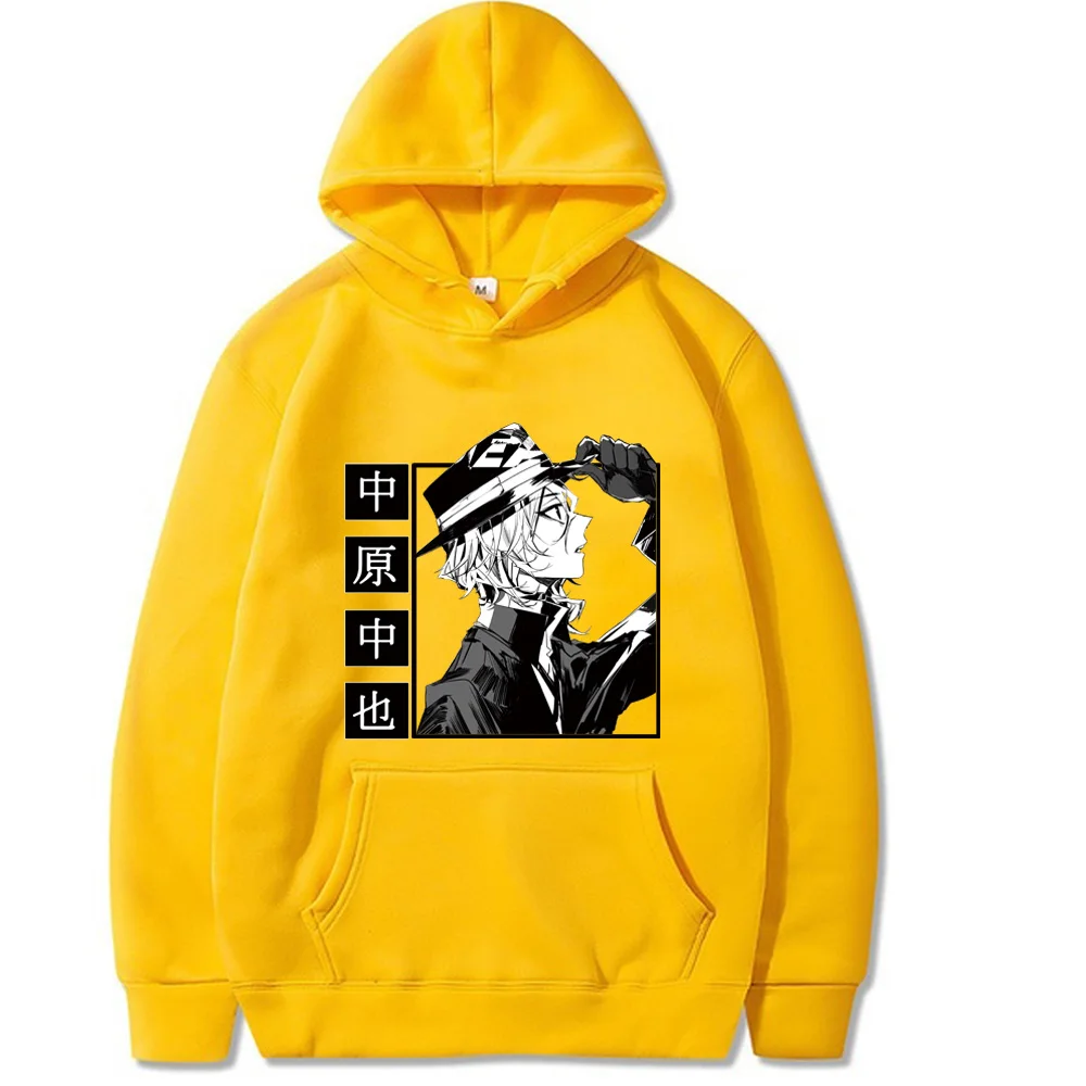 Толстовка аниме бродячие псы толстовка Chuuya манга накахара пуловеры топ