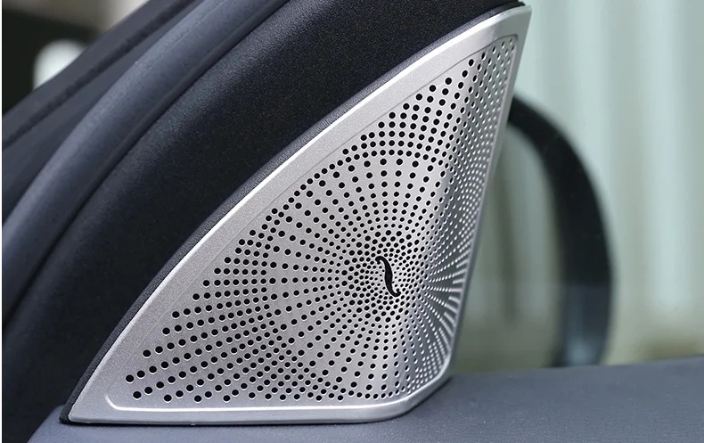 1 пара дверных стерео динамиков для стайлинга автомобиля обшивка алюминиевого