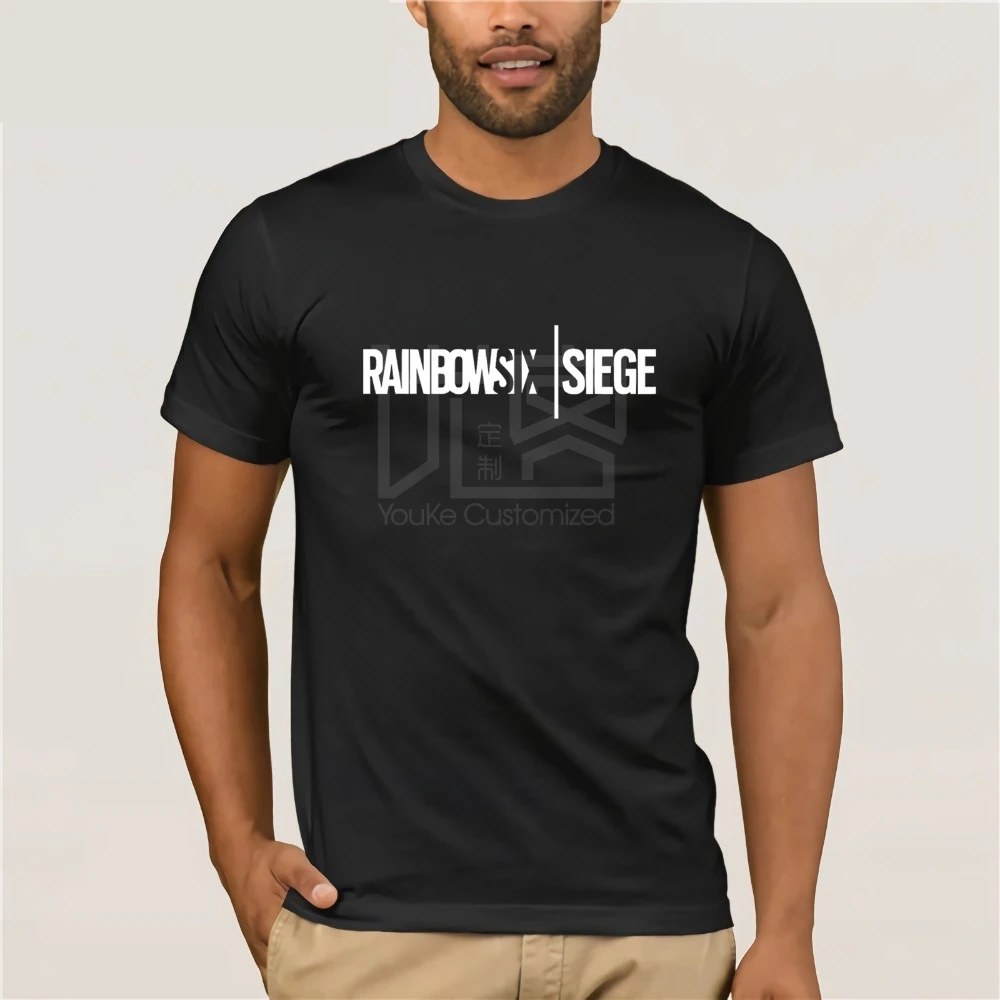 Rainbow Six Siege T-Shirt or Vest Gaming Tee Mens Top Video Games Clothing R6 F Printed Men T Shirt Clothes Plus Size |