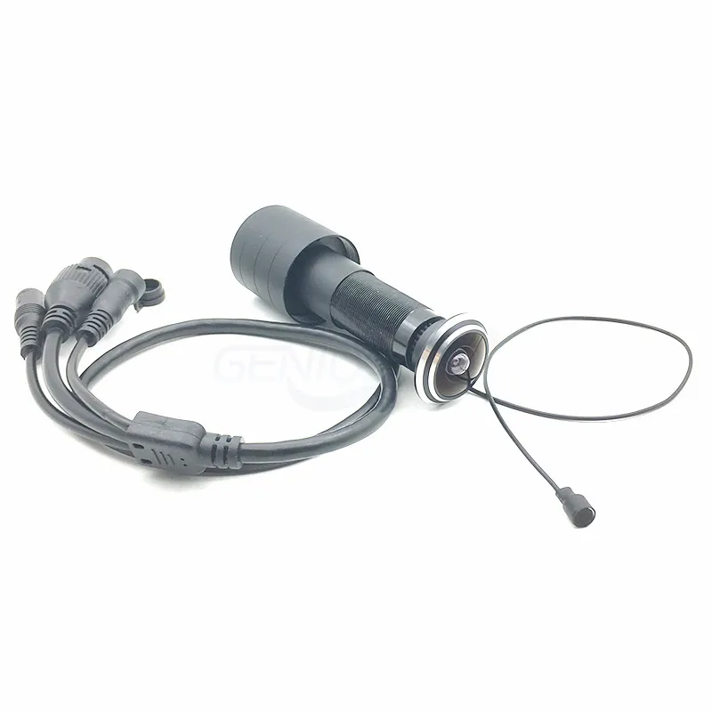H.265 sony IMX307 1080P P2P Onvif глазок дверной глазок отверстие камера с аудио IP наблюдения 1,78 мм объектив рыбий глаз телефон Удаленный просмотр