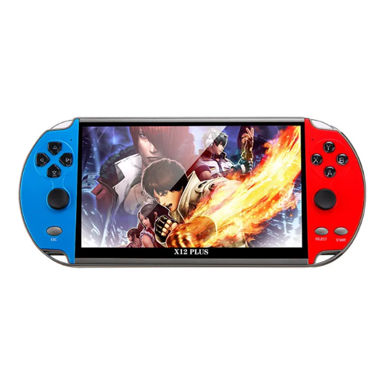 Классическая Игровая приставка X12 Plus 3500 в 1 16 ГБ 7 дюймов 64 бит|Портативные игровые