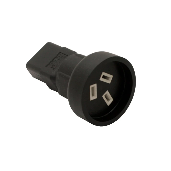 IEC320 C14 к SAA PDU конвертер штекер IEC 320 para 3 pin Женский адаптер питания | Электроника
