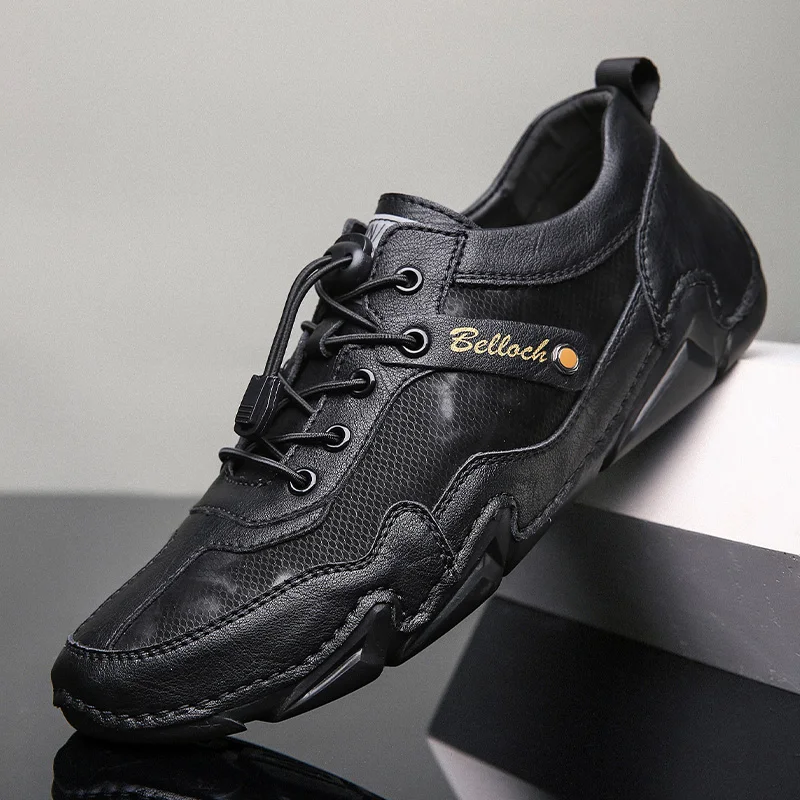 

2021 Men Casual Shoes Brand Luxur Comfortable Soft Leather Driving Shoes Fashion Moccasins Loafers Flat Shoes Men Shoes Big Size