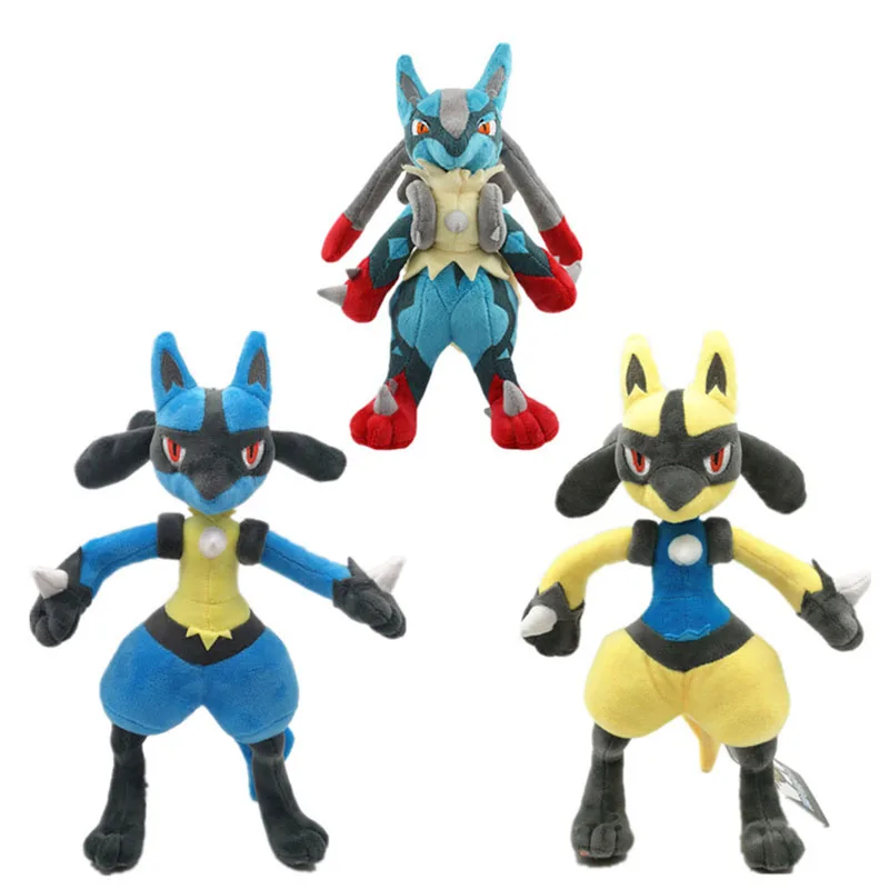 25 30 см Плюшевые игрушки Lucario мягкие куклы для детей подарки плюшевые хлопковые
