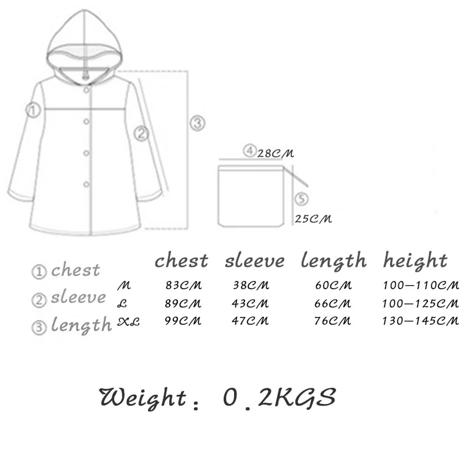 Детские студенческие дождевики для девочек Радуга мальчиков с капюшоном уличный
