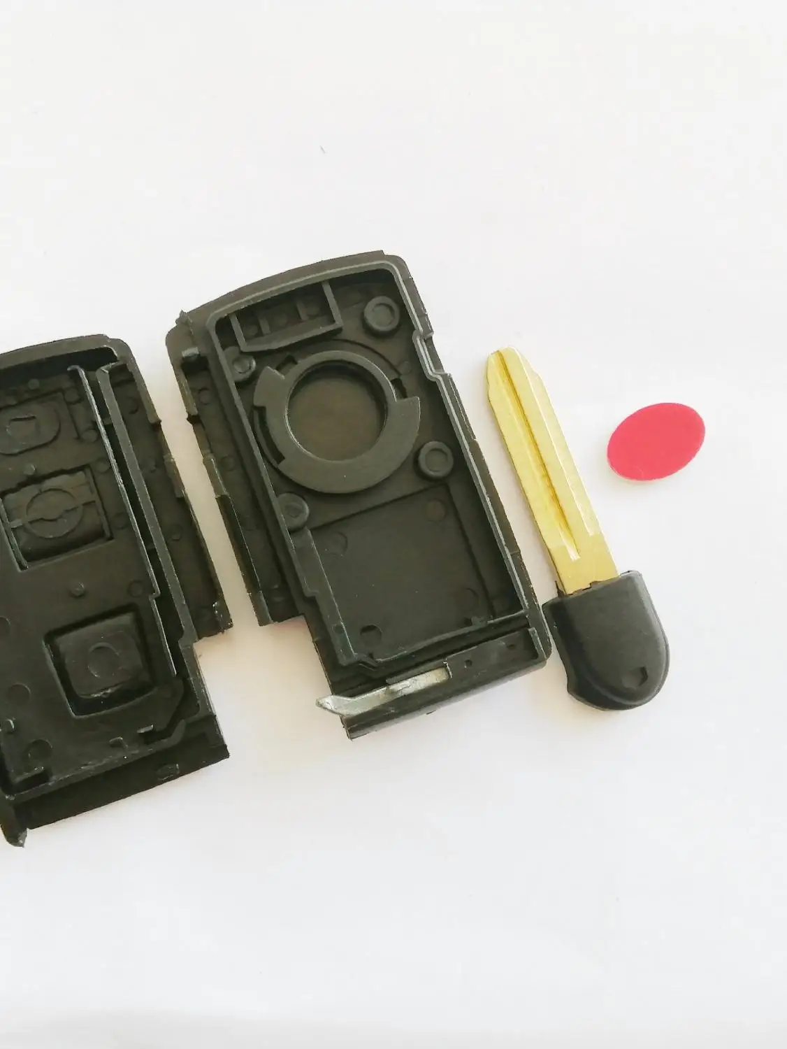 С логотипом 2 + 1 кнопки умный дистанционный чехол для ключей оболочка Fob Toyota 2004 2009