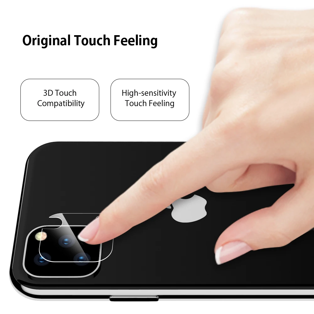 

20 Pcs Camera Screen Glass Protector For iPhone 11 Anti-Scratch Anti-Explosion Camera Screen Protective For iPhone 11 Pro MAX