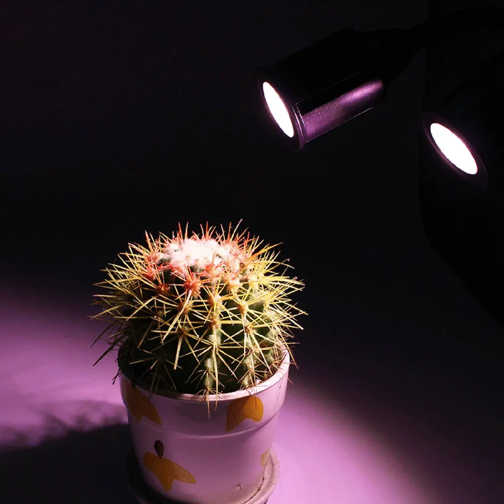 

Led Full Spectrum Plant Lamp Suitable For Indoor Plants Table Clip Plant Lamp Adjustable Gooseneck Timing Setting