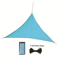12 x 12 x 12 sun shade sail triangle with rope for patio yard deck pergola outdoor camping sun sail shade uv block sunshade