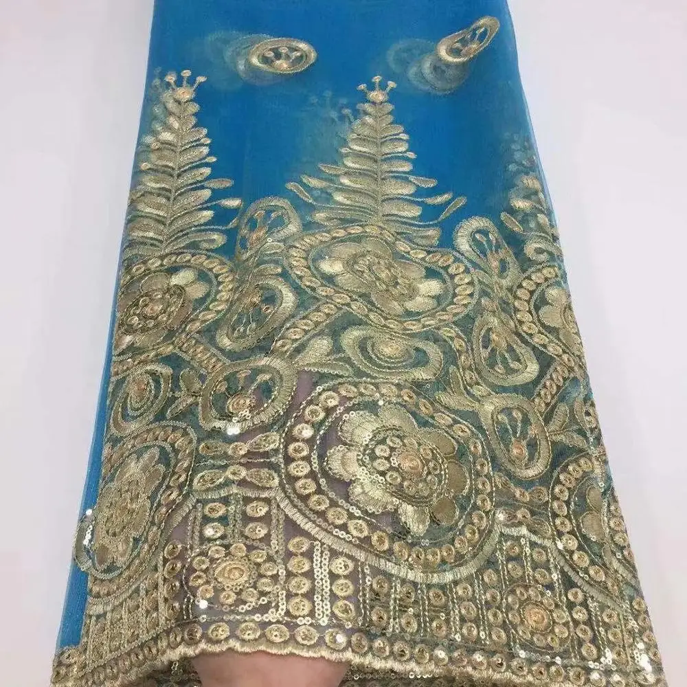 Высококачественное Сетчатое Тюлевое кружево с блестками новые индийские