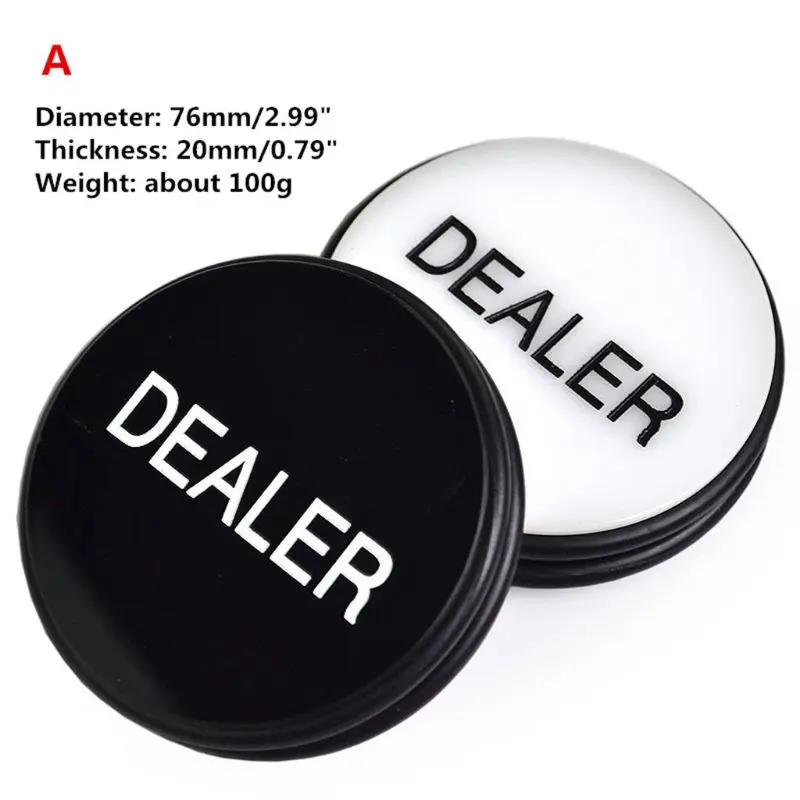 

1Pc Acrylic Poker Dealer Button Casino Hold'em Pressing Poker Cards Guard Poker Chip