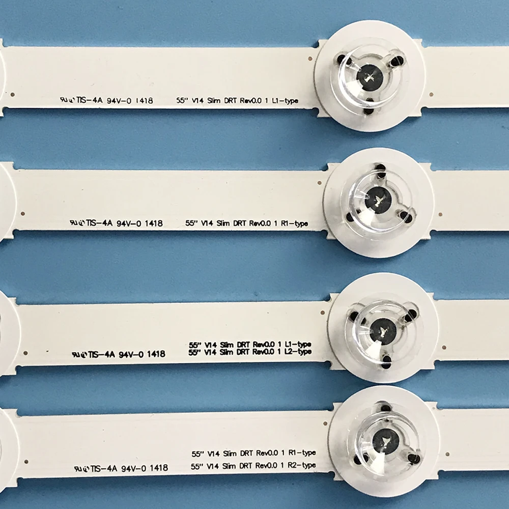 Светодиодная лента для подсветки 55 V14 Slim DRT Rev0.0 1 L1 R1 L2 R2 Тип 6916L-1803A 1804A 1805A 1806A