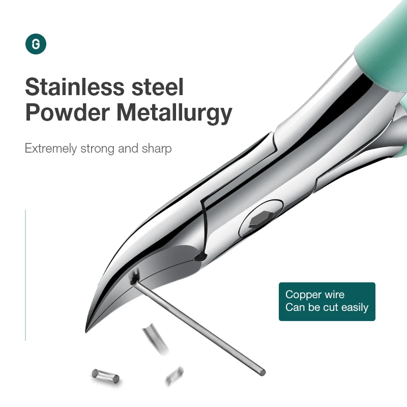 Кусачки MR.GREEN для ногтей профессиональный инструмент педикюра кусачки против