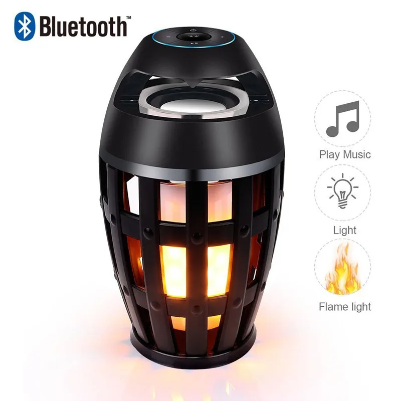 Беспроводной Bluetooth водонепроницаемый светодиодный сабвуфер подарок открытый i3 динамик 360 градусов стерео объемный звук портативный Hi-Fi бас MP3