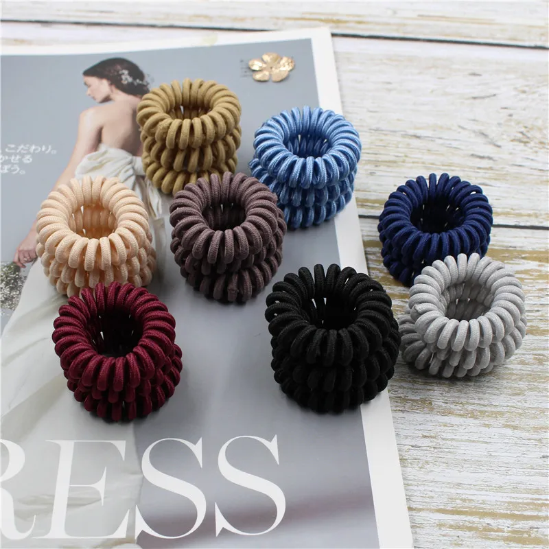 Резинки для волос женские эластичные аксессуар с держателем телефона 9 шт./3 шт.| |