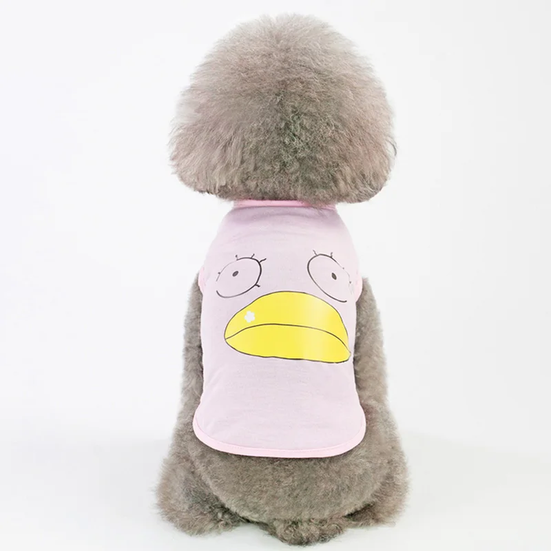 Pet Clothes Color10 Одежда для домашних собак для маленьких собак Одежда для домашних животных Костюм для собак полосатый жилет Чихуахуа Одежда для собак Рубашка Мопс одежда для домашних питомцев щенков - Цвет: Pet Clothes Color10