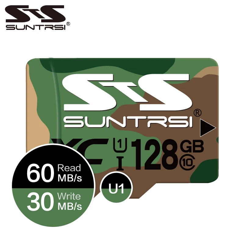 Suntrsi micro sd карта 128 Гб 64 32 мини 16 класс 10 для samrtphone и настольного ПК 100% Оригинальная